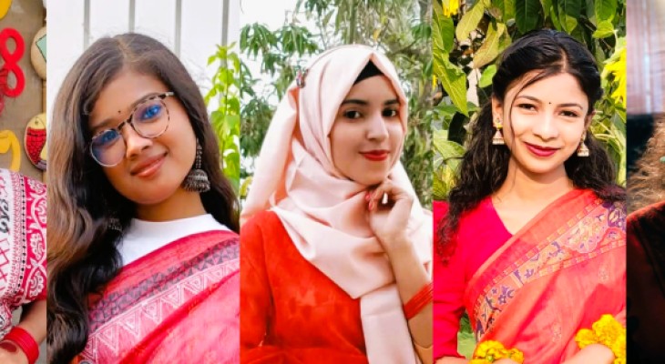 বৈশাখের রঙে রঙিন ক্যাম্পাস